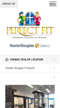 Mobile Screenshot of perfectfitwindowfashions.com